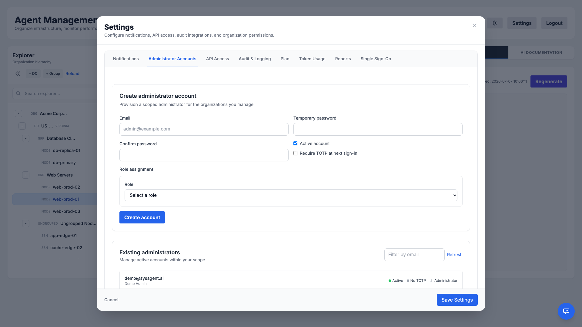 Administrator Accounts